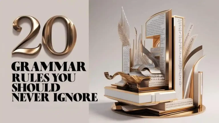 English Grammar Rules