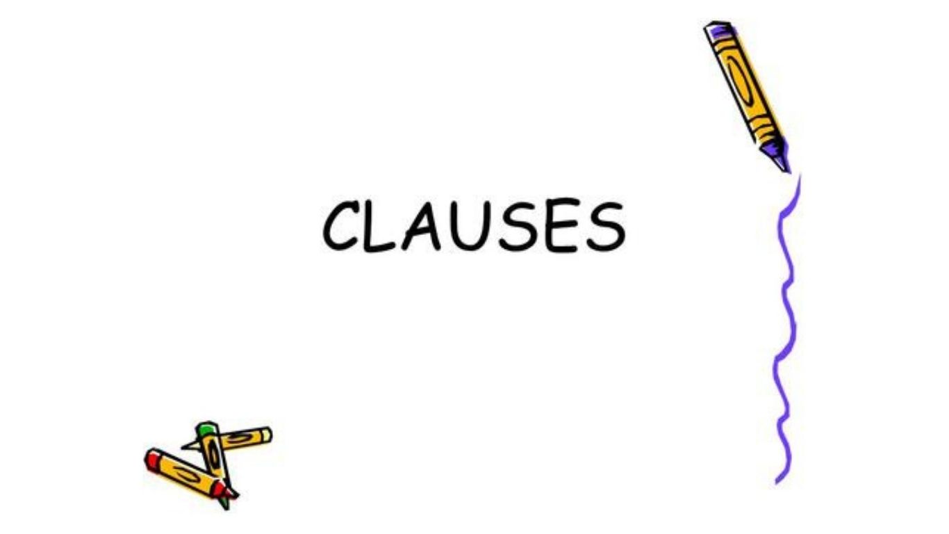 clauses