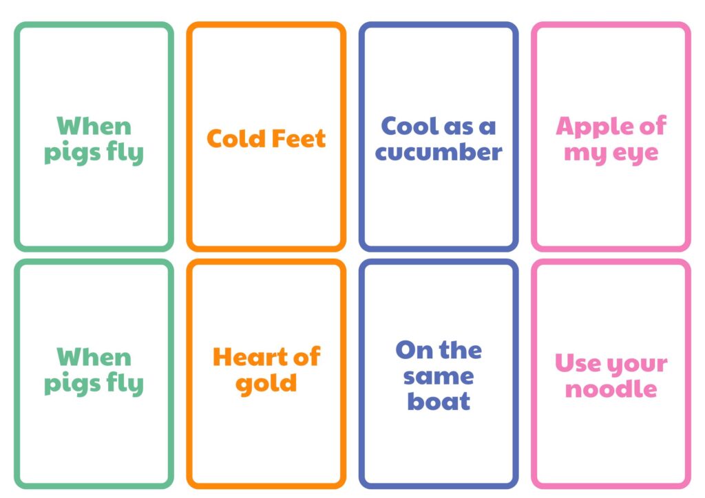 Idioms for Kids