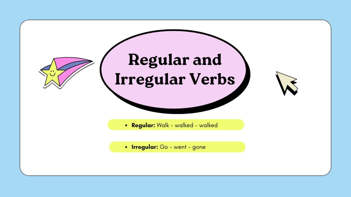 Regular and Irregular Verbs