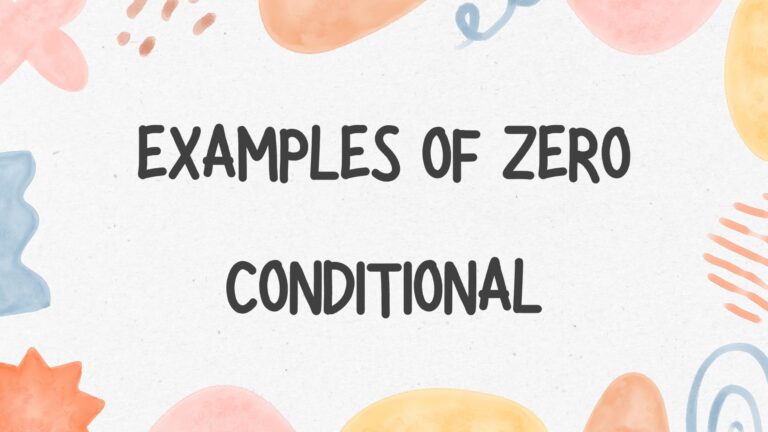 Zero Conditional