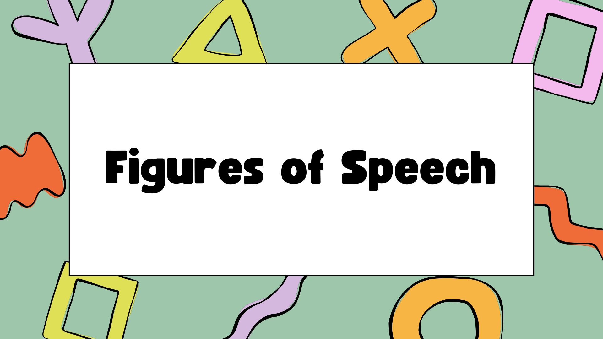 Figures of Speech