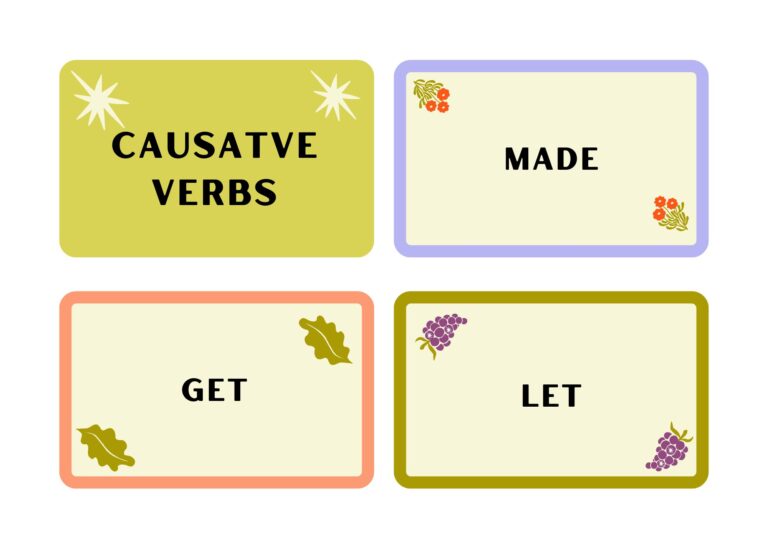 Causative Verbs